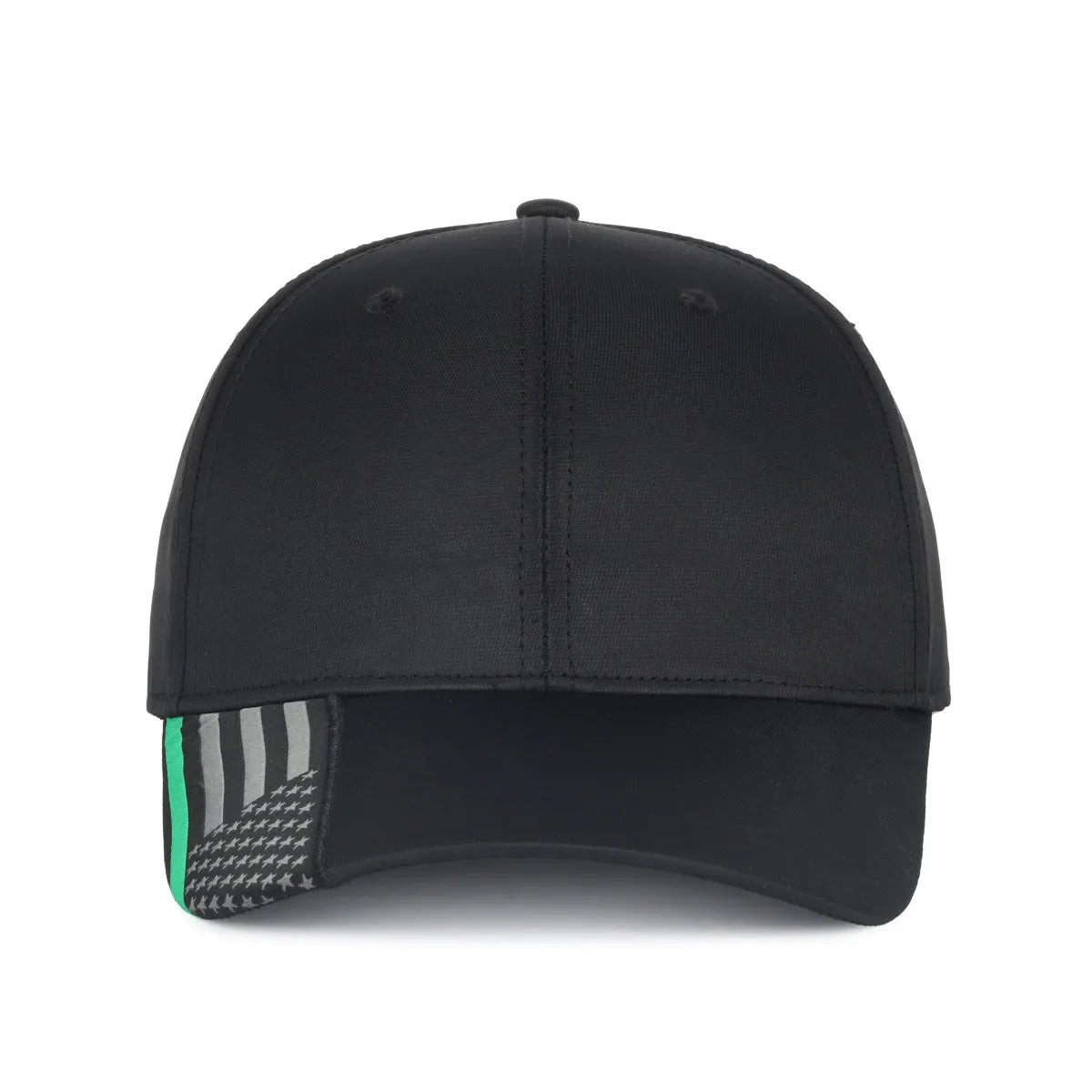 Outdoor Cap OC601 Service Stripes with US Flag Structured Solid Panel Hat Unisex Accessories Hats & Caps