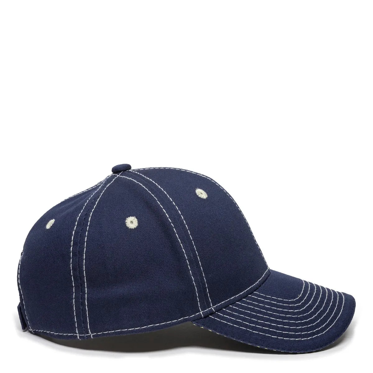 Outdoor Cap USA-800 Cotton Twill Structured Solid Back Hat Unisex Accessories Hats & Caps