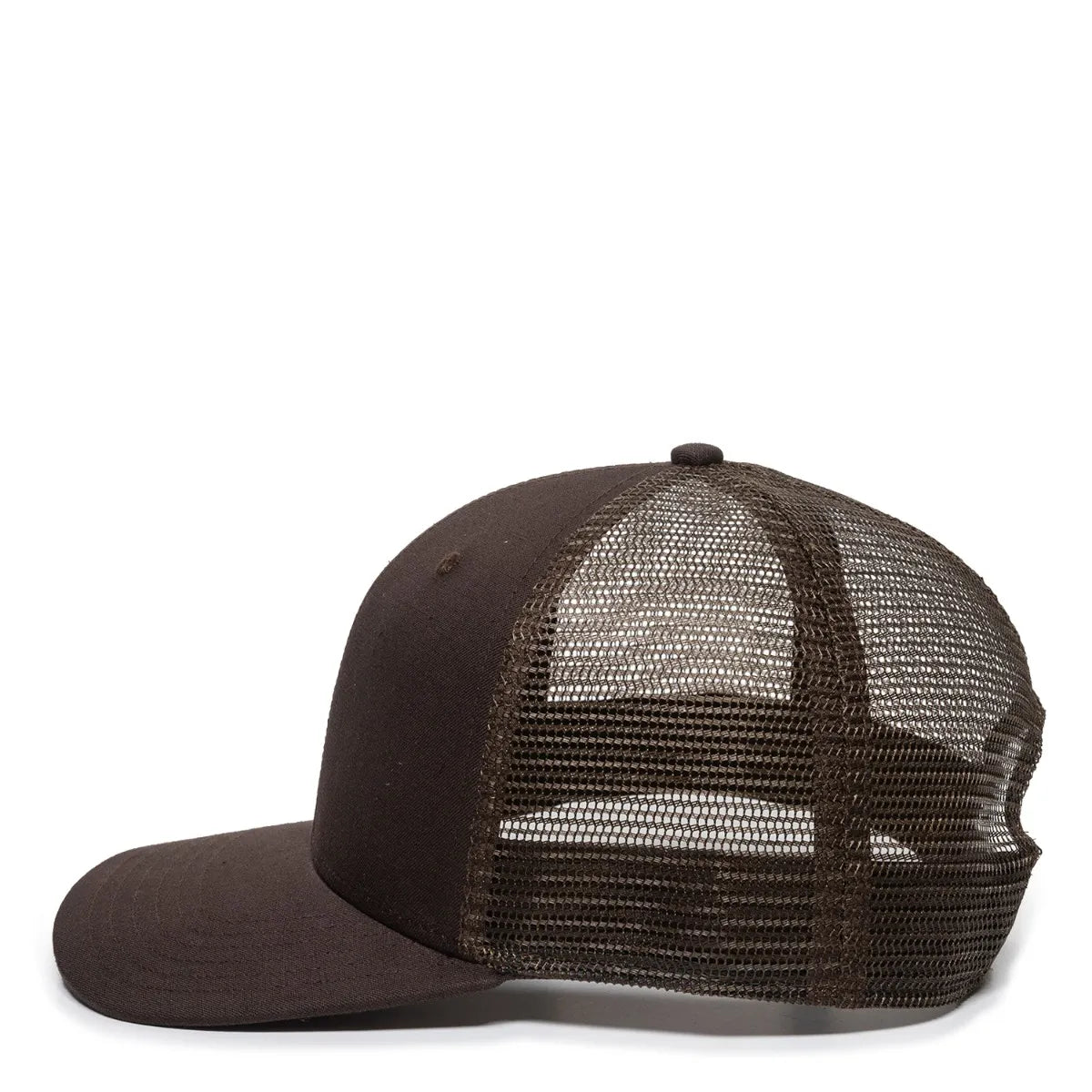 Outdoor Cap REDLBL109 Hemp Blend Structured Trucker Hat Unisex Accessories Hats & Caps