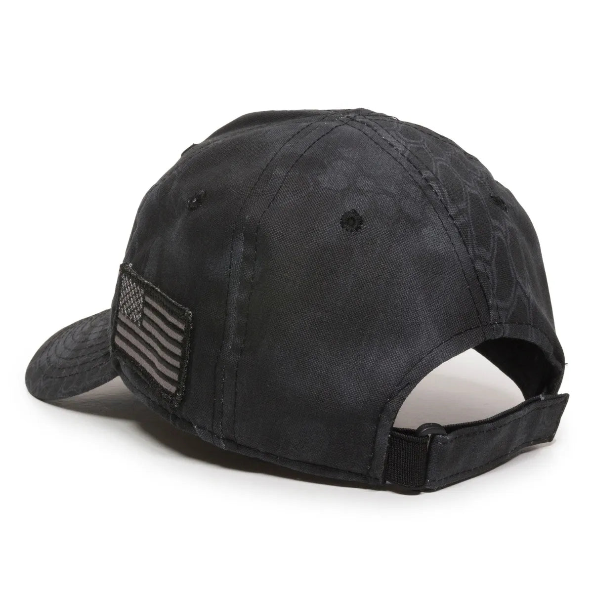 Outdoor Cap TAC-600 Canvas Camo Unstructured Solid Back Hat Unisex Accessories Hats & Caps