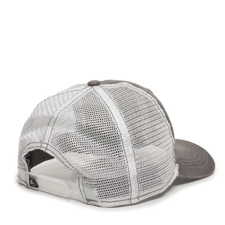 Outdoor Cap PDT-750M Cotton Twill Unstructured Trucker Hat Unisex Accessories Hats & Caps