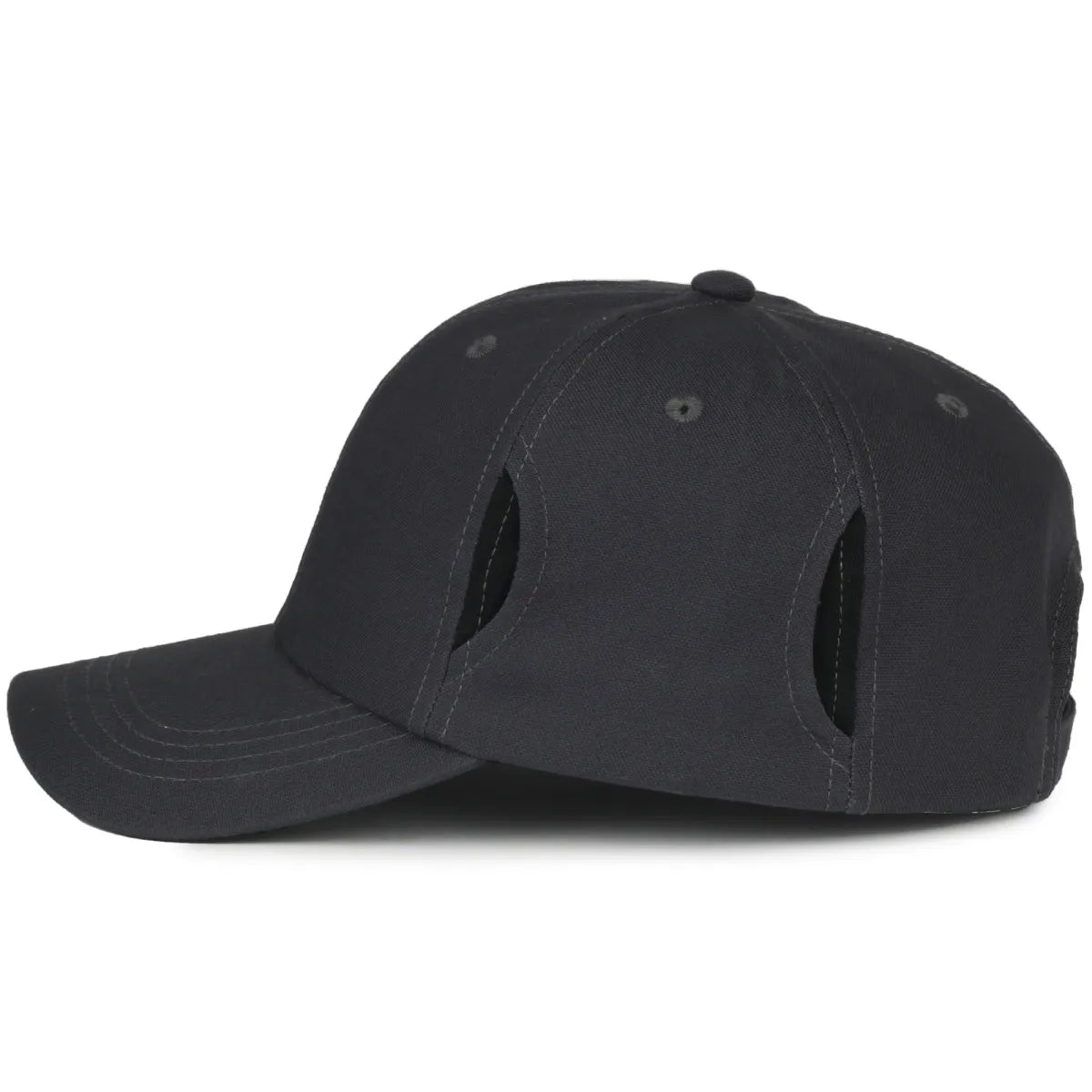 Outdoor Cap CARG100 Unstructured Solid Panel Hat with Temple Side Pockets Unisex Accessories Hats & Caps