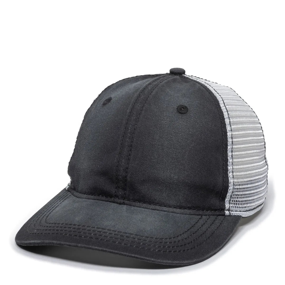 Outdoor Cap PDT-750M Cotton Twill Unstructured Trucker Hat Unisex Accessories Hats & Caps