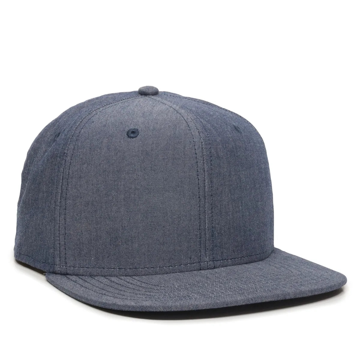 Outdoor Cap REDLBL105 Cotton Chambray Structured Solid Back Hat Unisex Accessories Hats & Caps