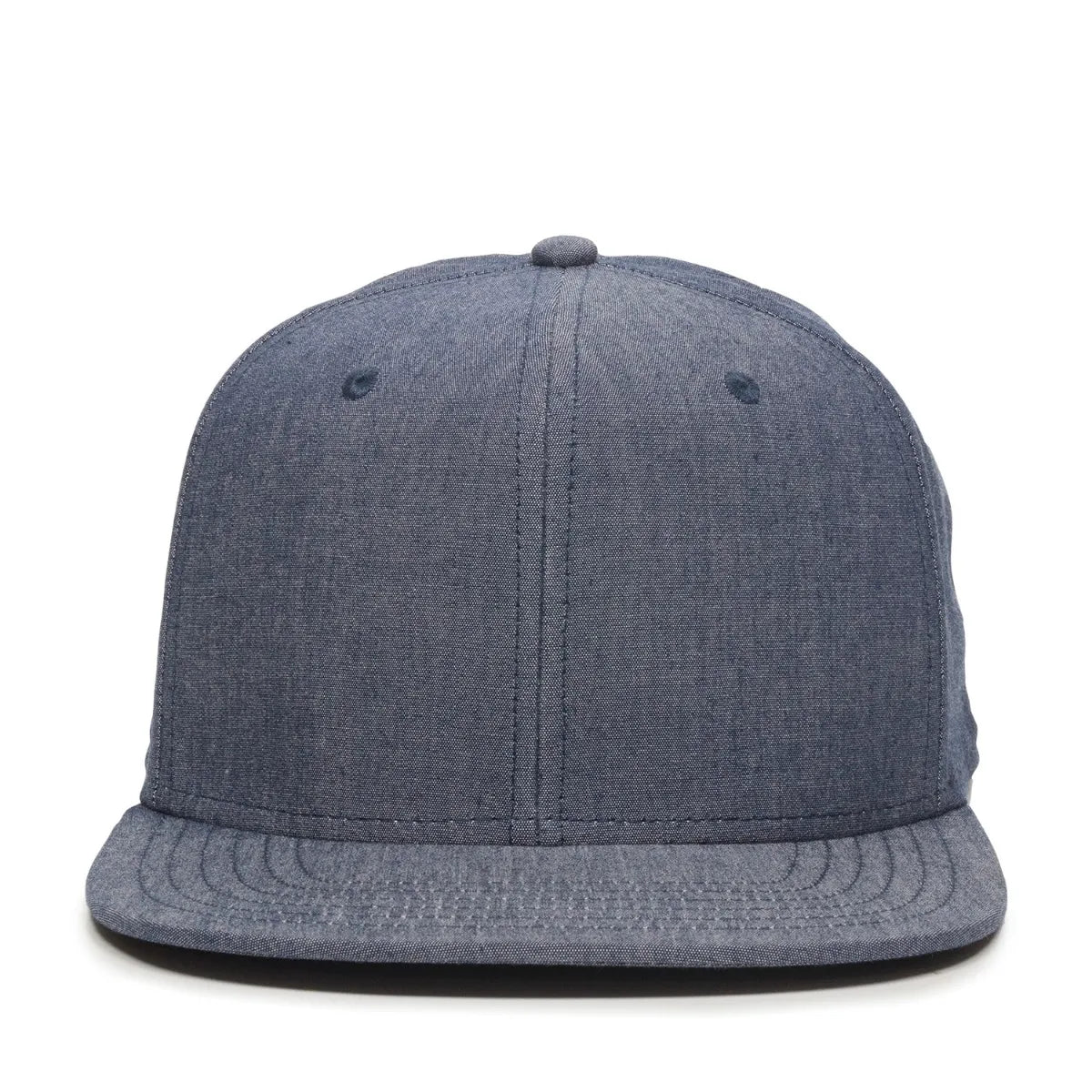 Outdoor Cap REDLBL105 Cotton Chambray Structured Solid Back Hat Unisex Accessories Hats & Caps