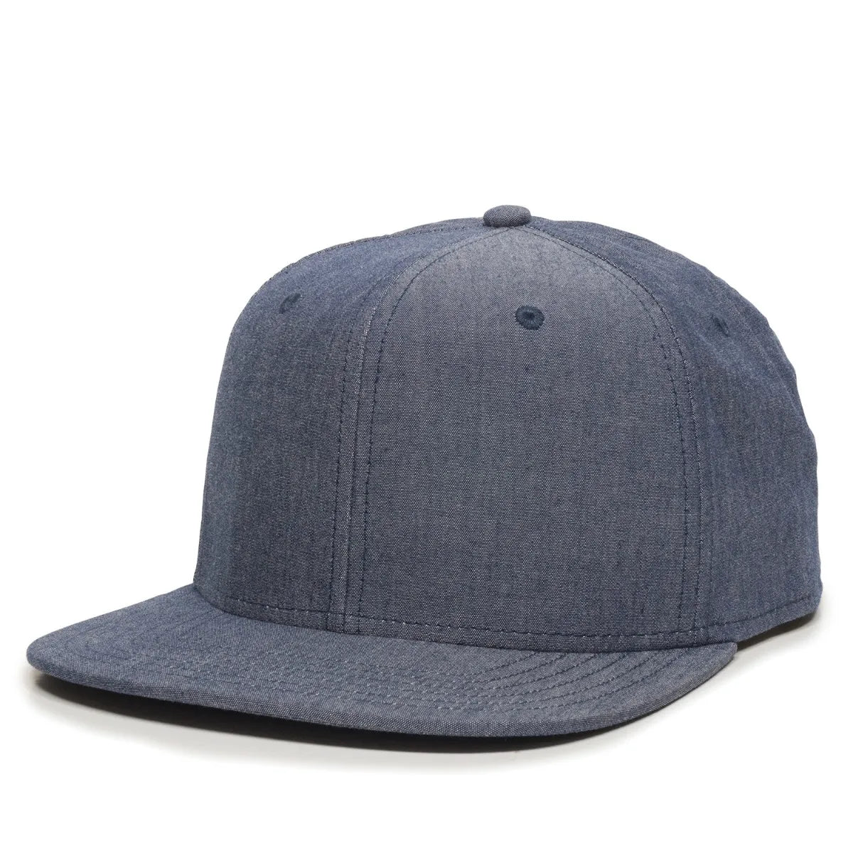 Outdoor Cap REDLBL105 Cotton Chambray Structured Solid Back Hat Unisex Accessories Hats & Caps