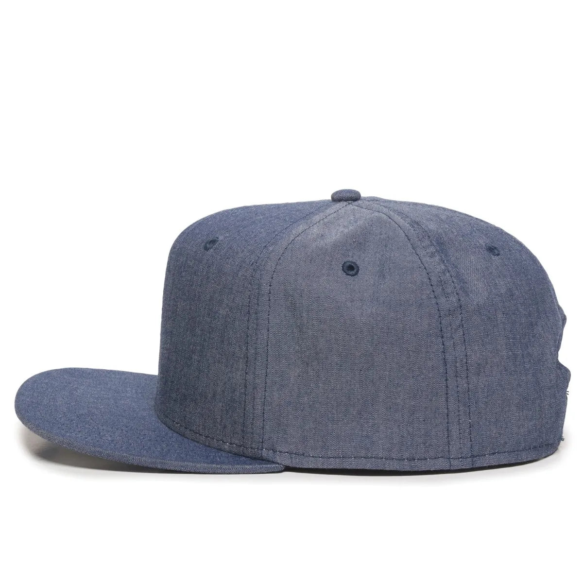 Outdoor Cap REDLBL105 Cotton Chambray Structured Solid Back Hat Unisex Accessories Hats & Caps