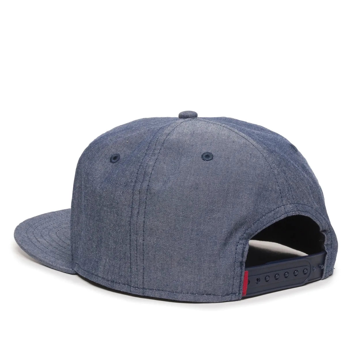 Outdoor Cap REDLBL105 Cotton Chambray Structured Solid Back Hat Unisex Accessories Hats & Caps