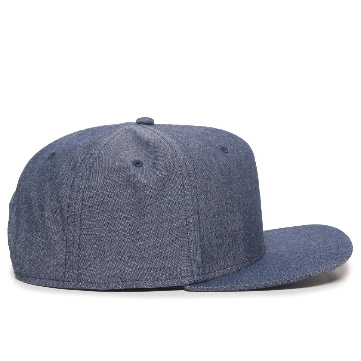 Outdoor Cap REDLBL105 Cotton Chambray Structured Solid Back Hat Unisex Accessories Hats & Caps