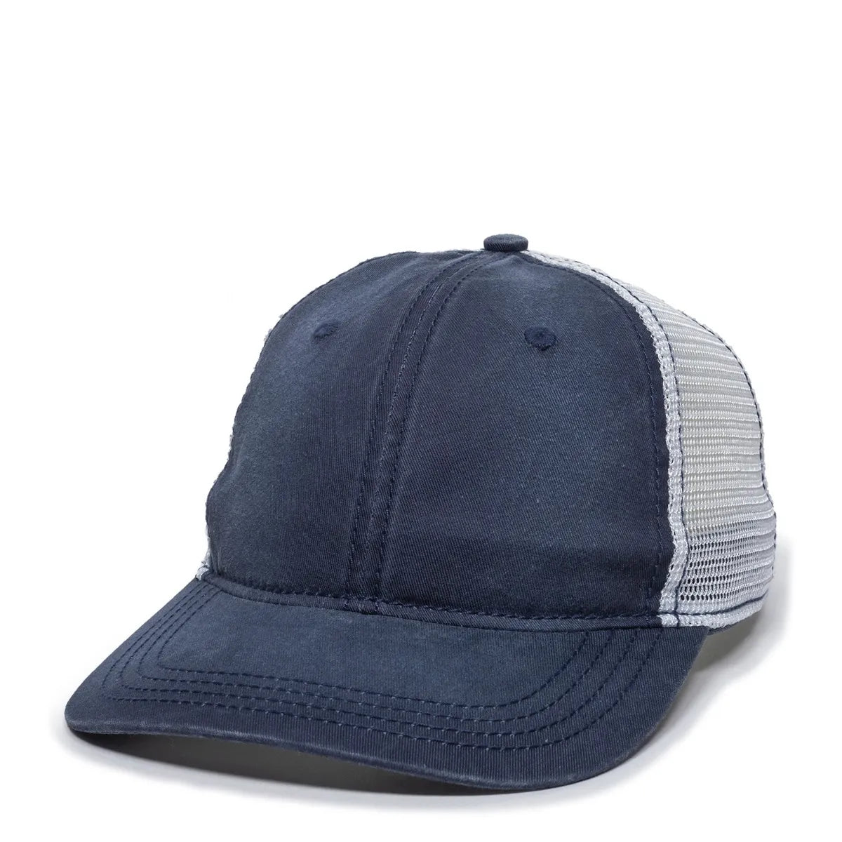 Outdoor Cap PDT-750M Cotton Twill Unstructured Trucker Hat Unisex Accessories Hats & Caps