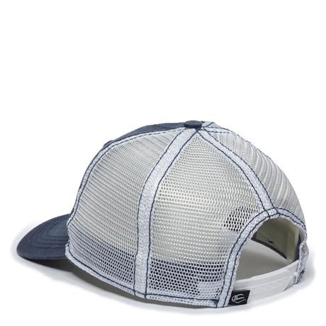 Outdoor Cap PDT-750M Cotton Twill Unstructured Trucker Hat Unisex Accessories Hats & Caps