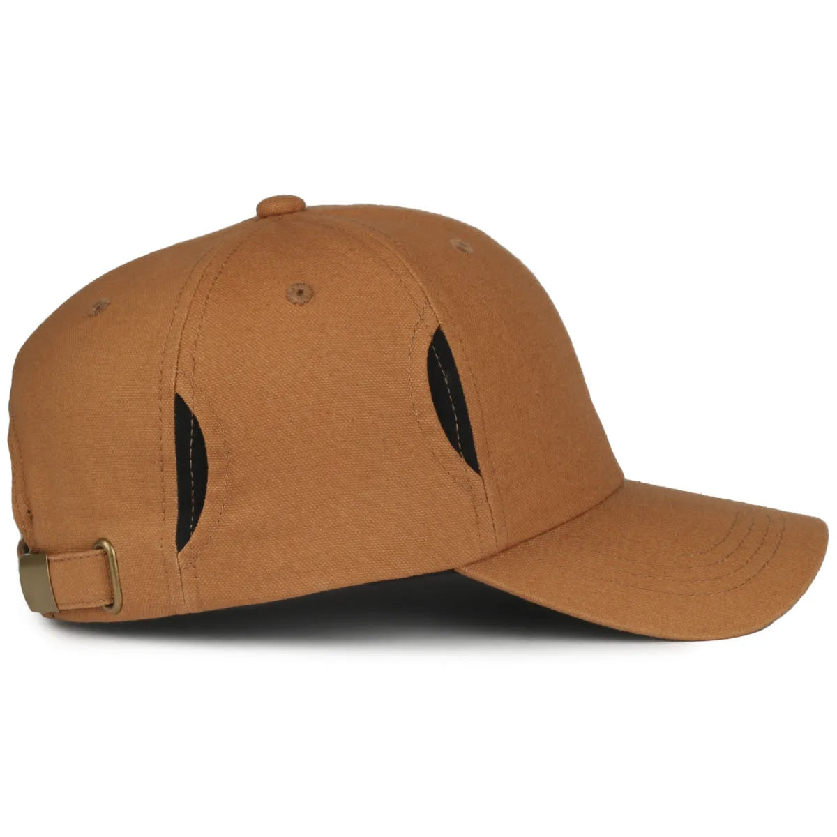Outdoor Cap CARG100 Unstructured Solid Panel Hat with Temple Side Pockets Unisex Accessories Hats & Caps