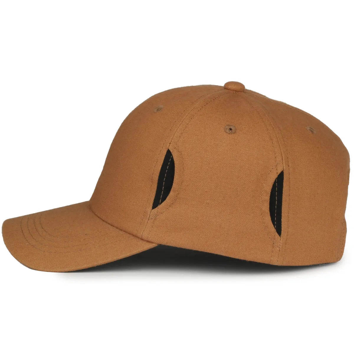 Outdoor Cap CARG100 Unstructured Solid Panel Hat with Temple Side Pockets Unisex Accessories Hats & Caps