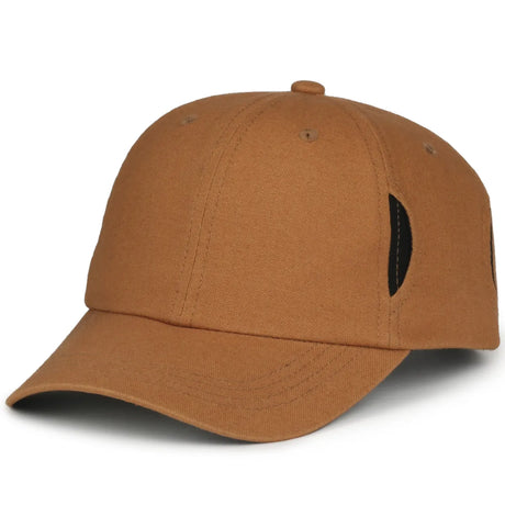 Outdoor Cap CARG100 Unstructured Solid Panel Hat with Temple Side Pockets Unisex Accessories Hats & Caps