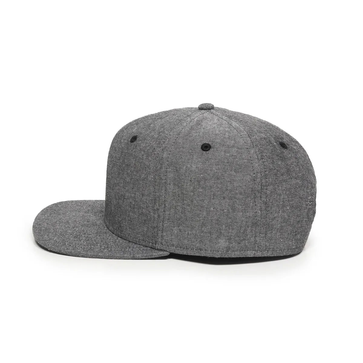 Outdoor Cap REDLBL105 Cotton Chambray Structured Solid Back Hat Unisex Accessories Hats & Caps
