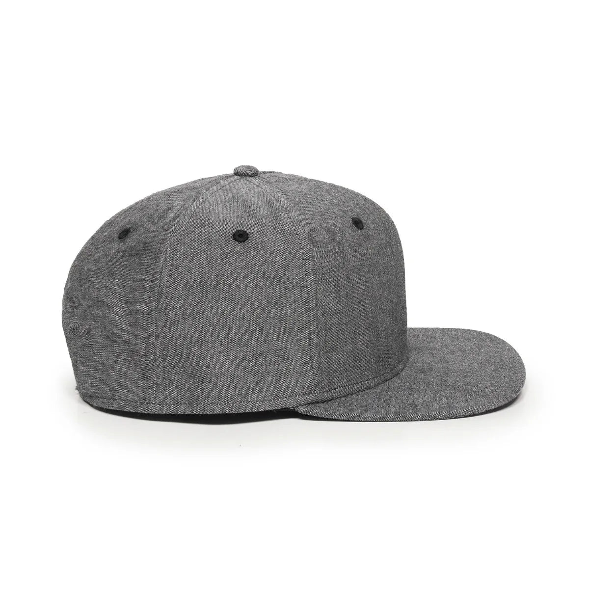 Outdoor Cap REDLBL105 Cotton Chambray Structured Solid Back Hat Unisex Accessories Hats & Caps