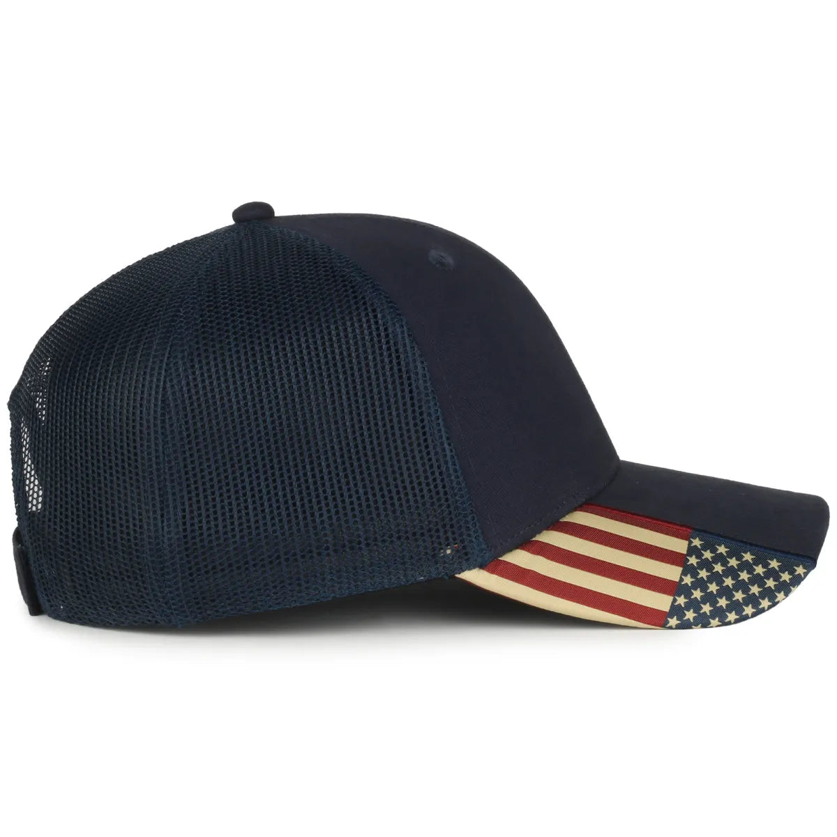Outdoor Cap USA-300M American Flag Structured Trucker Hat Unisex Accessories Hats & Caps