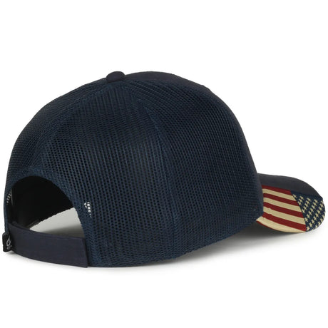 Outdoor Cap USA-300M American Flag Structured Trucker Hat Unisex Accessories Hats & Caps