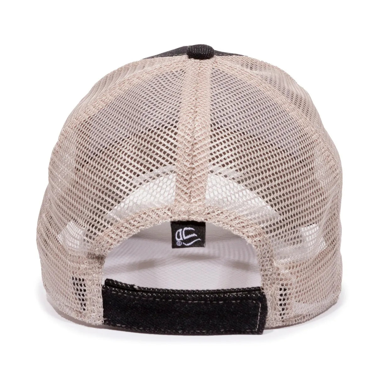 Outdoor Cap DN-200M Denim Structured Trucker Hat Unisex Accessories Hats & Caps