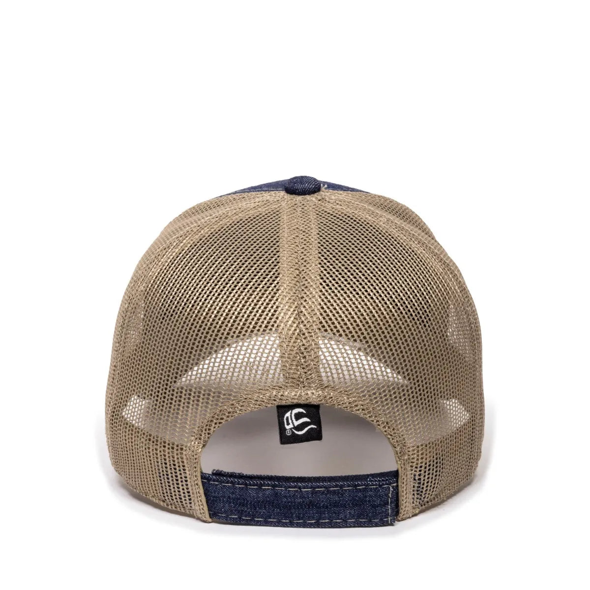 Outdoor Cap DN-200M Denim Structured Trucker Hat Unisex Accessories Hats & Caps