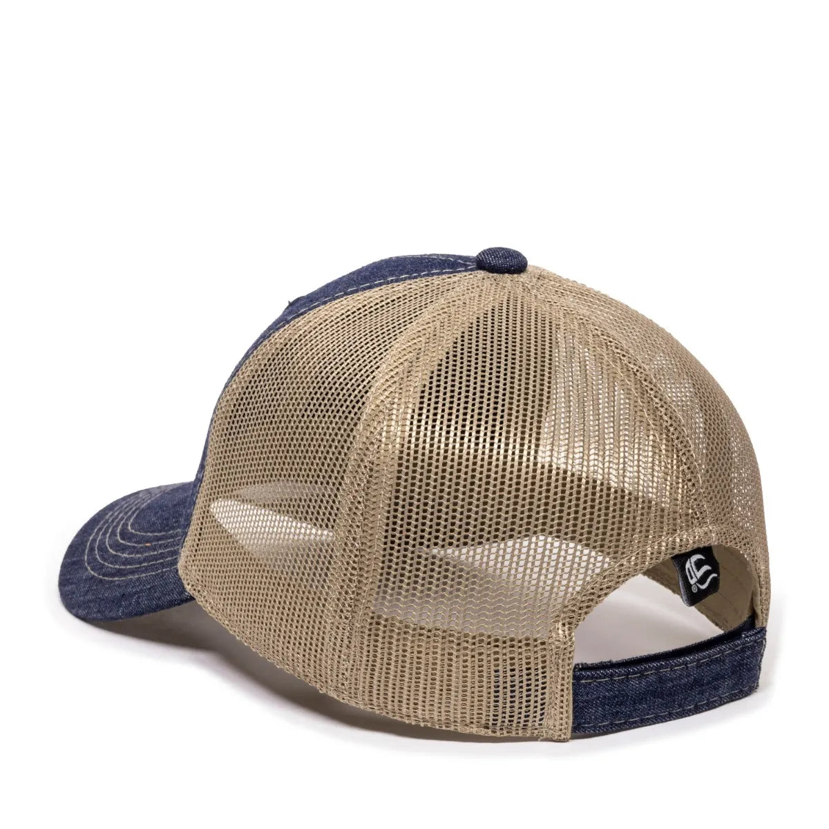 Outdoor Cap DN-200M Denim Structured Trucker Hat Unisex Accessories Hats & Caps