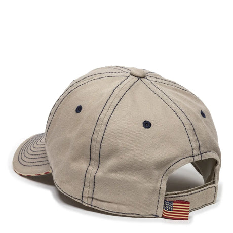 Outdoor Cap USA-850 Unstructured Solid Back Hat Unisex Accessories Hats & Caps