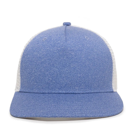 Outdoor Cap RGR-100M Heathered Structured Trucker Hat Unisex Accessories Hats & Caps