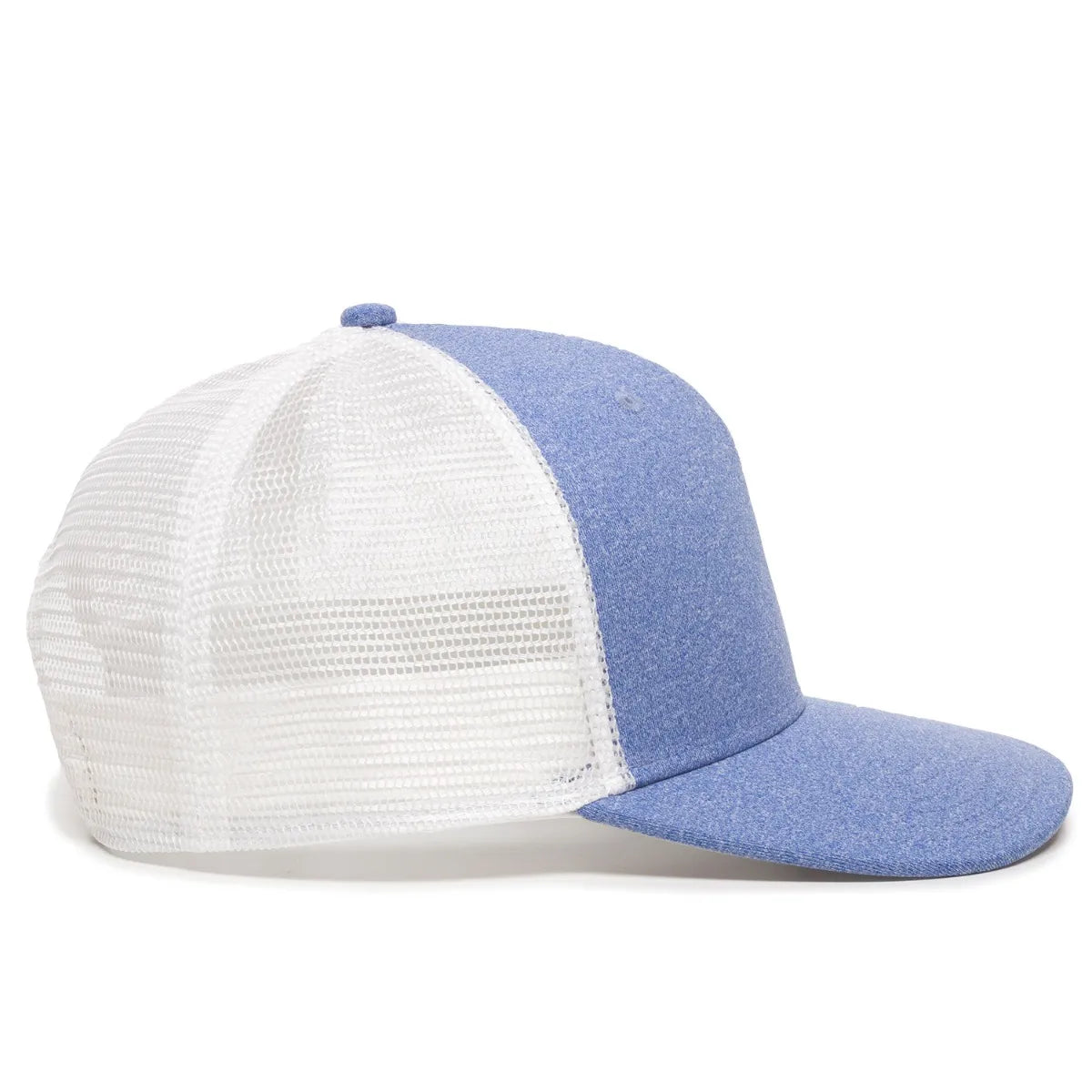 Outdoor Cap RGR-100M Heathered Structured Trucker Hat Unisex Accessories Hats & Caps