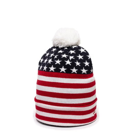 Outdoor Cap KNF-USA USA Flag Beanie Unisex Accessories Hats & Caps