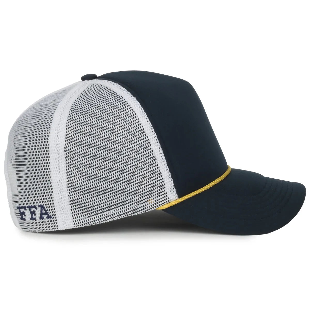 Outdoor Cap FFA-FOAM Navy/ White Structured Trucker Hat Unisex Accessories Hats & Caps