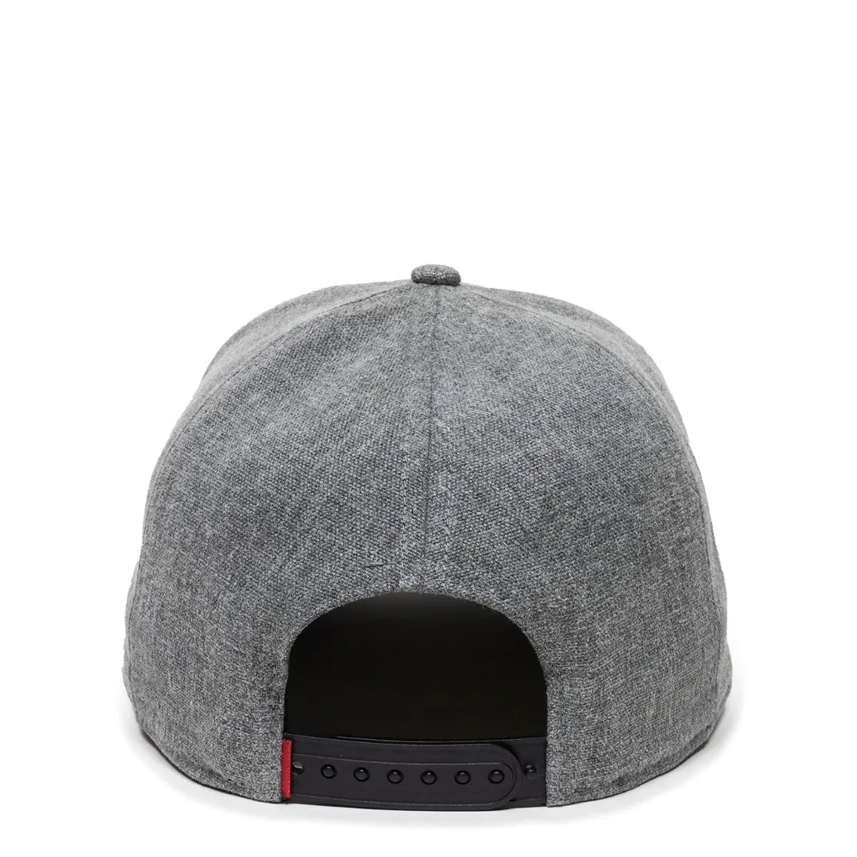 Outdoor Cap REDLBL110 Grey Hemp Blend Structured Solid Back Hat Unisex Accessories Hats & Caps
