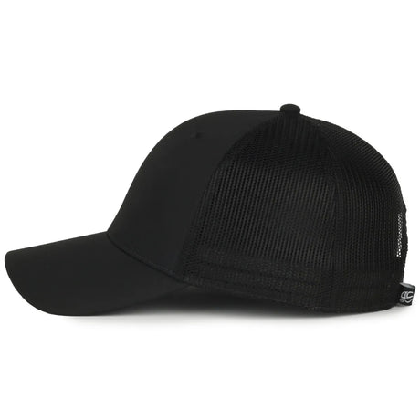 Outdoor Cap OC601M Black Service Stripes US FLAG Structured Trucker Hat Unisex Accessories Hats & Caps