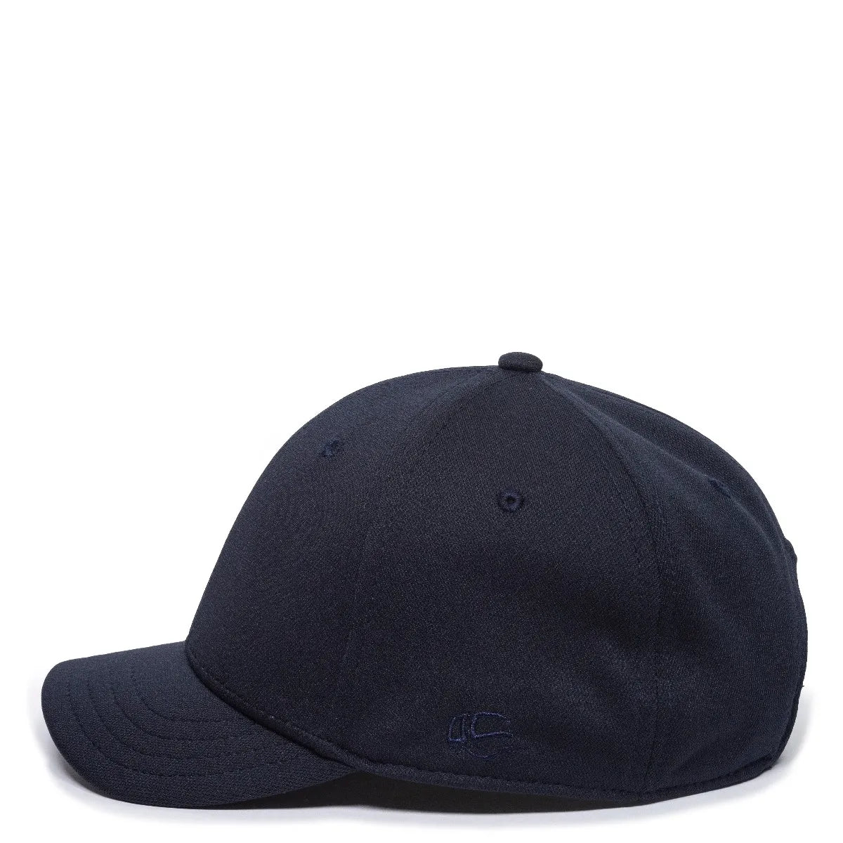 Outdoor Cap UC-550CB Dark Navy Structured Solid Back Hat Unisex Accessories Hats & Caps