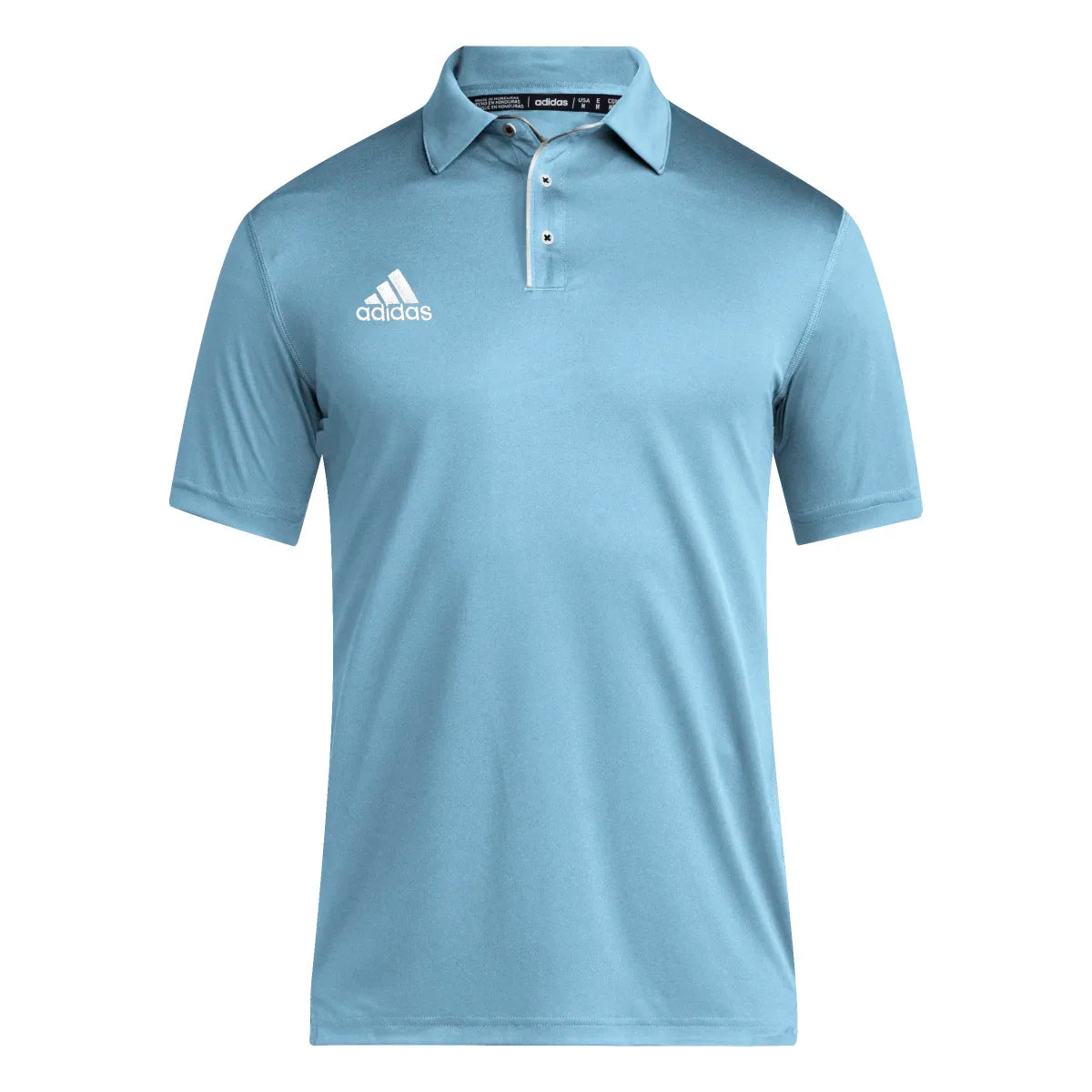 adidas Men's Short Sleeve Coach Polo Shirt-1