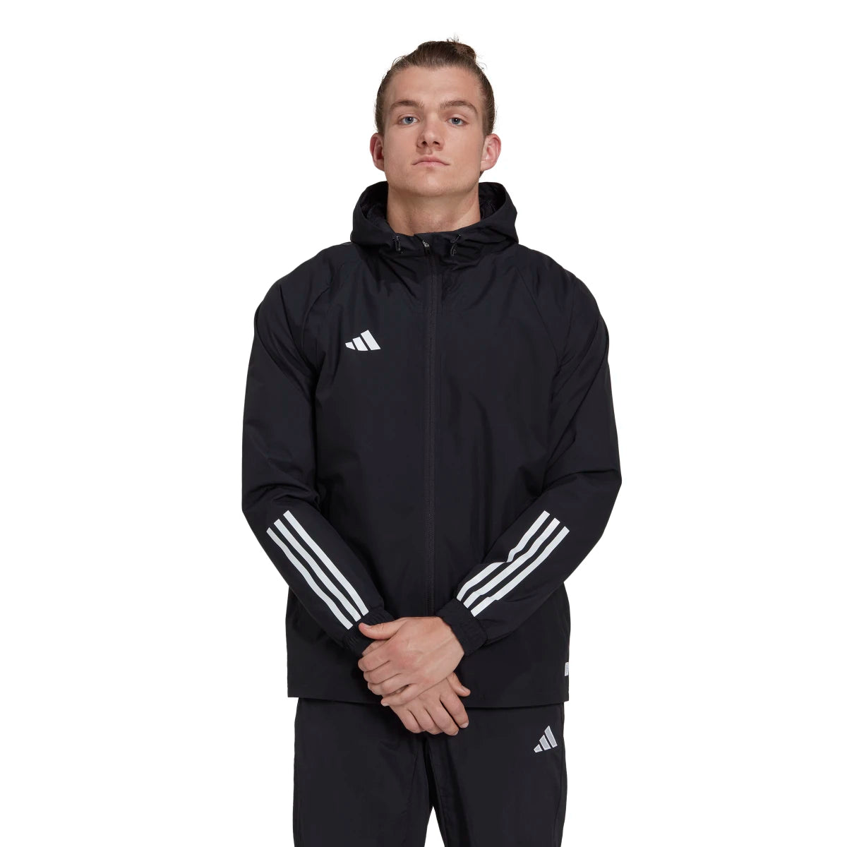 adidas Men's Tiro 23 Competition All-Weather Soccer Jacket Soccer Uniforms & Apparel All