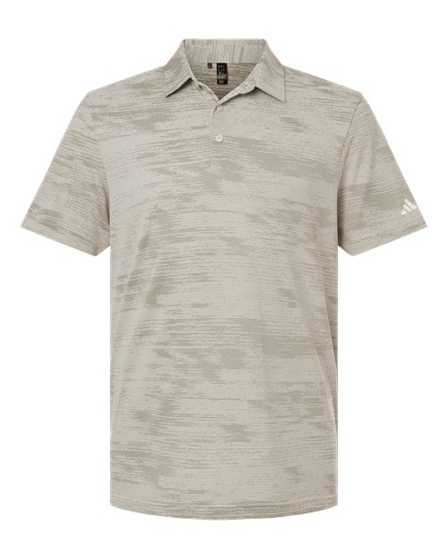 adidas Men's Ultimate 365 Textured Stripe Polo Mens Apparel Shirts & Tops