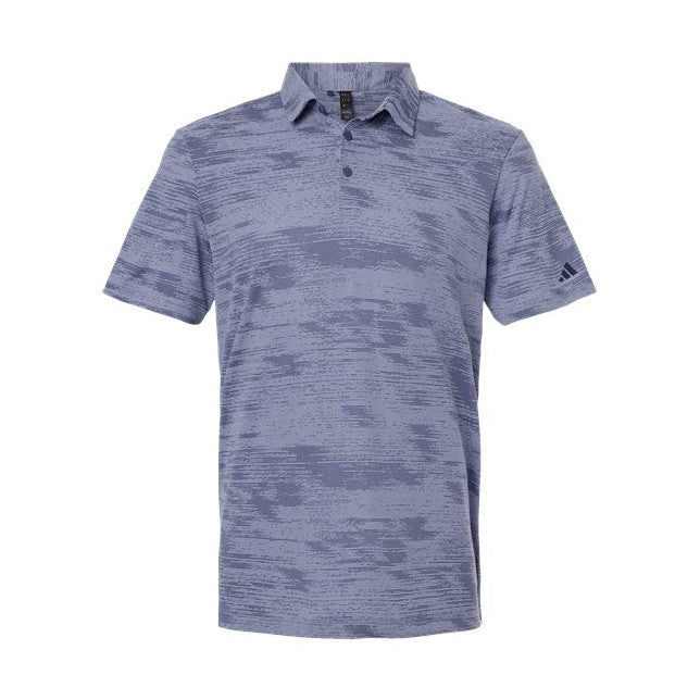 adidas Men's Ultimate 365 Textured Stripe Polo-1