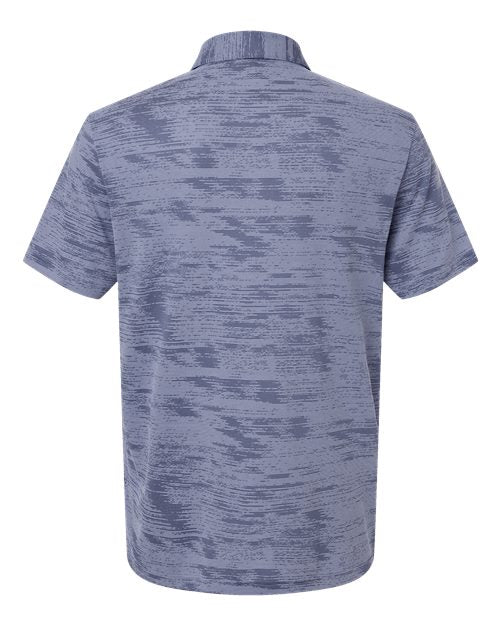 adidas Men's Ultimate 365 Textured Stripe Polo Mens Apparel Shirts & Tops