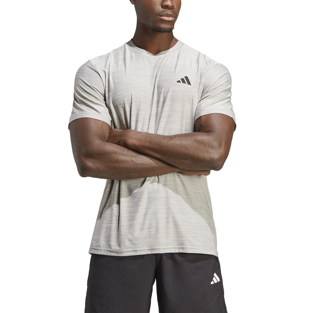 adidas Men's Train Essentials Stretch Training T-Shirt (Tall)-3