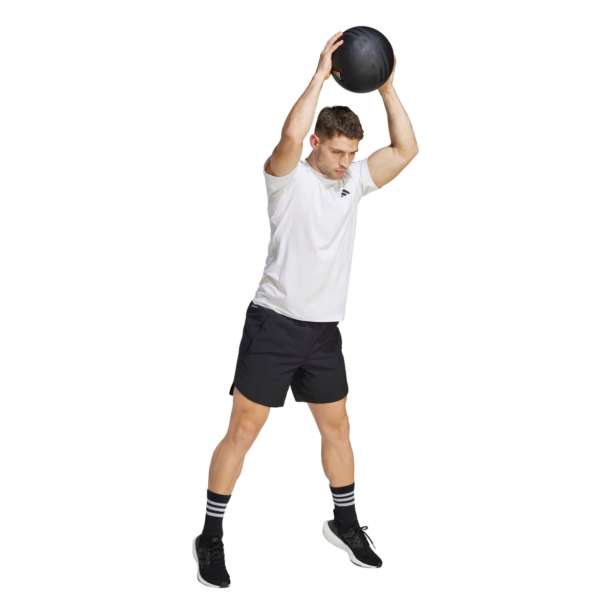 adidas Men's Train Essentials Stretch Training T-Shirt Tall Mens Apparel Shirts & Tops