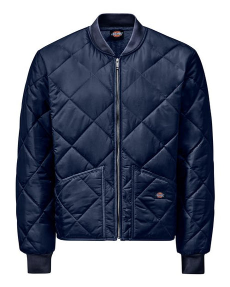 Dickies Men's Diamond Quilted Jacket Mens Apparel Jackets & Vests
