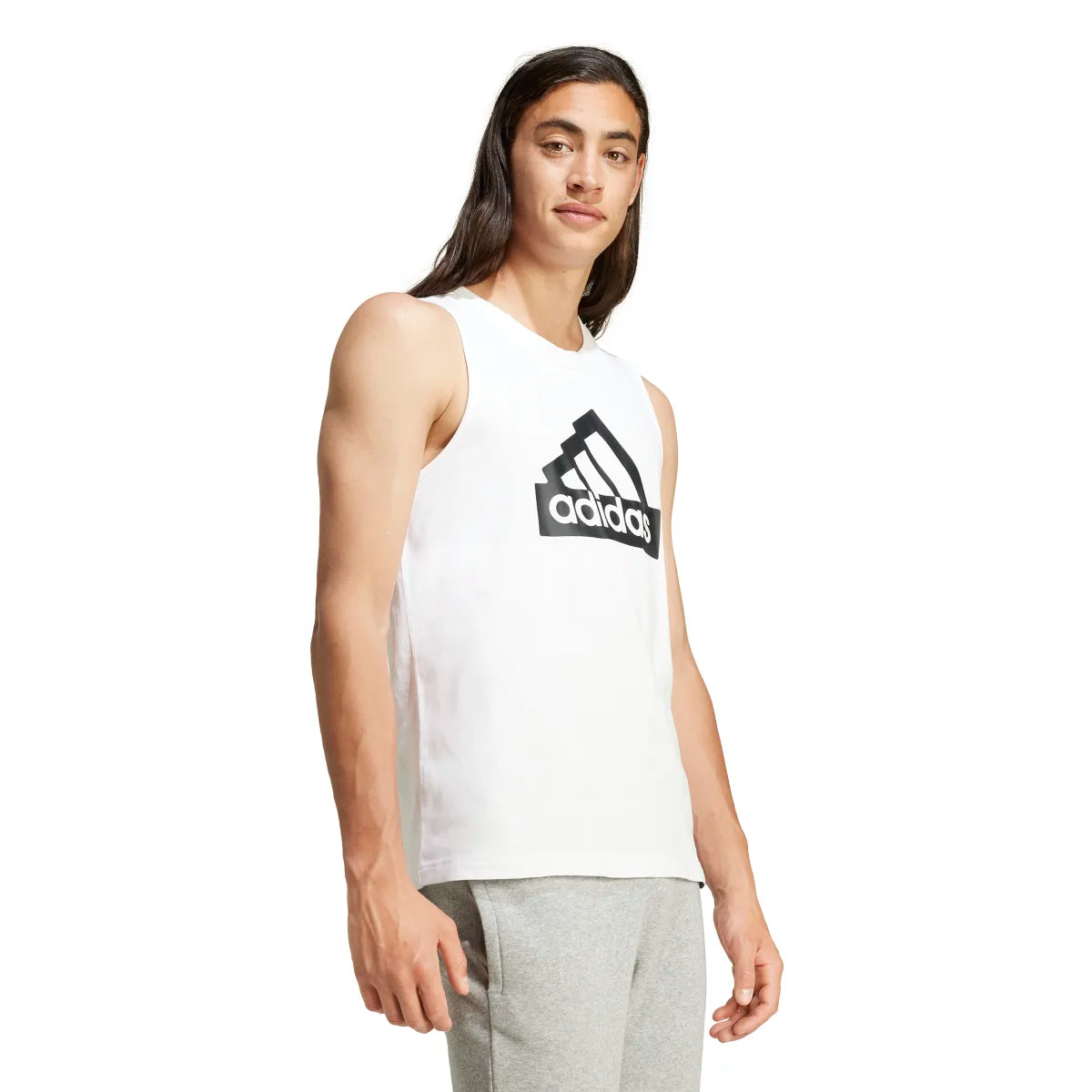 adidas Men's Modern Essentials Graphic Tank Top (Tall)-5