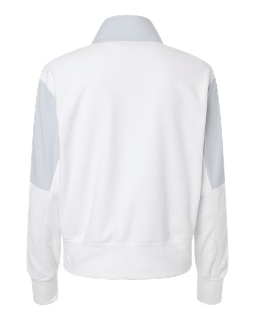 adidas Women's Fleece Quarter-Zip Pullover-2