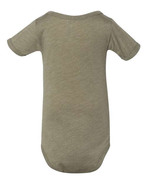 BELLA + CANVAS Infant Triblend Short Sleeve One Piece Youth Apparel Infant & Toddler