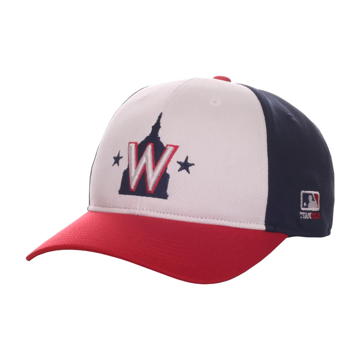 Outdoor Cap Washington Nationals™ MLB® Replica Structured Solid Panel Hat MLB-350 Fan Gear MLB Washington Nationals