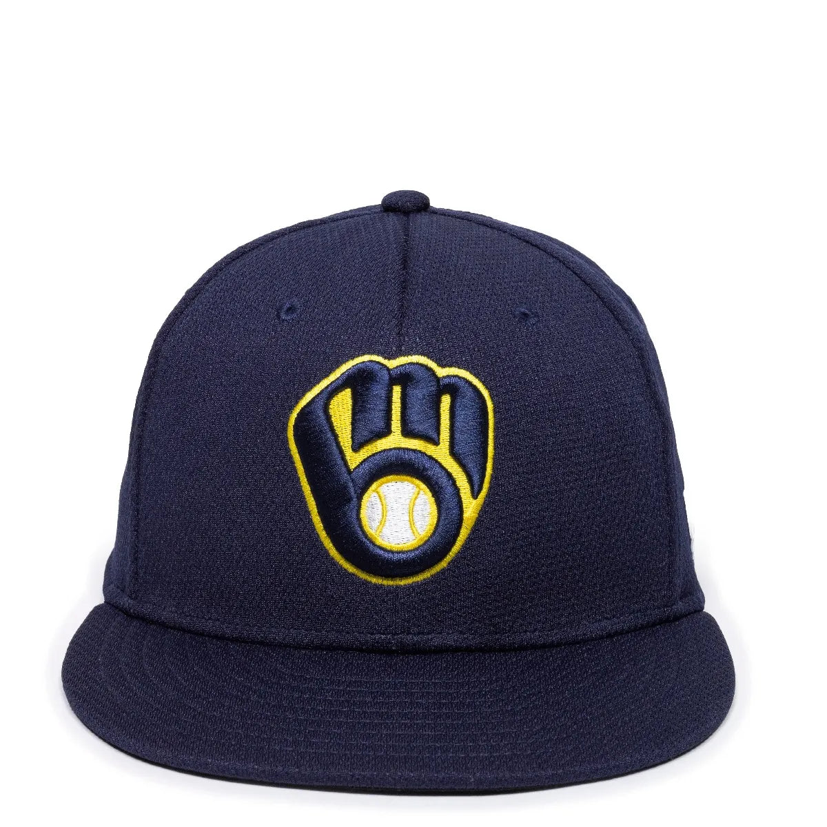 Outdoor Cap Milwaukee Brewers™ Official MLB® Replica Structured Solid Panel Hat (MLB-400)-3