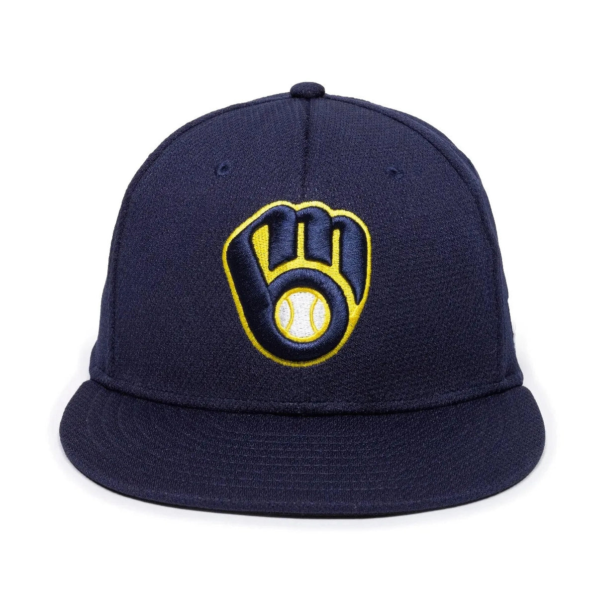 Outdoor Cap Milwaukee Brewers™ Official MLB® Replica Structured Solid Panel Hat (MLB-400)-3