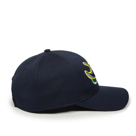 Outdoor Cap Tampa Bay Rays™ MLB® Replica Structured Solid Panel Hat MLB-350 Fan Gear MLB Tampa Bay Rays