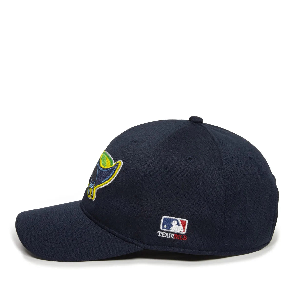 Outdoor Cap Tampa Bay Rays™ Official MLB® Replica Structured Solid Panel Hat (MLB-350)-7