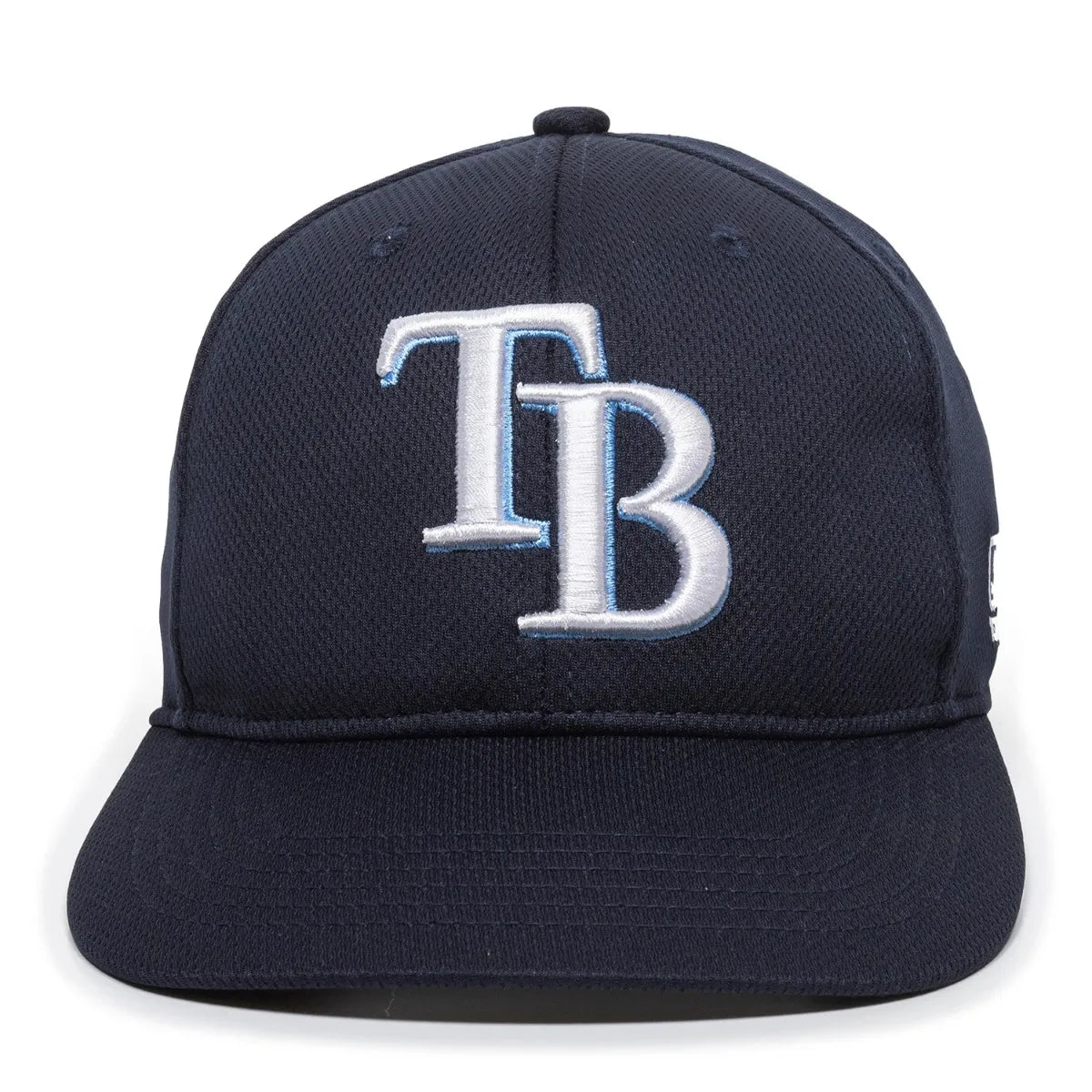 Outdoor Cap Tampa Bay Rays™ MLB® Replica Structured Solid Panel Hat MLB-350 Fan Gear MLB Tampa Bay Rays